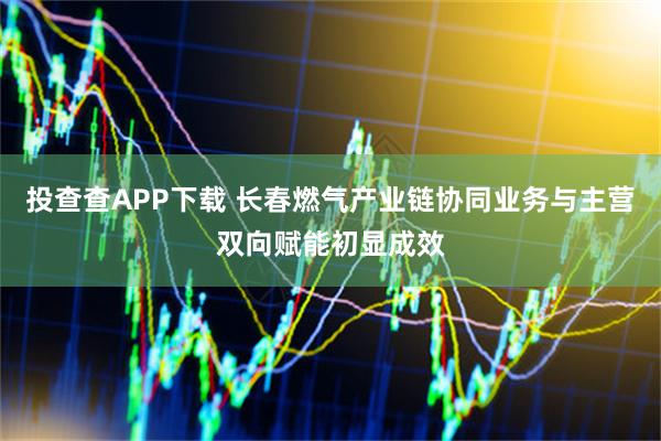 投查查APP下载 长春燃气产业链协同业务与主营双向赋能初显成效