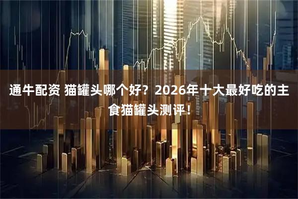 通牛配资 猫罐头哪个好？2026年十大最好吃的主食猫罐头测评！